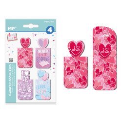 Mp Μαγνητικοί Σελιδοδείκτες Pn242-06, 8X3Cm, 4Τμχ