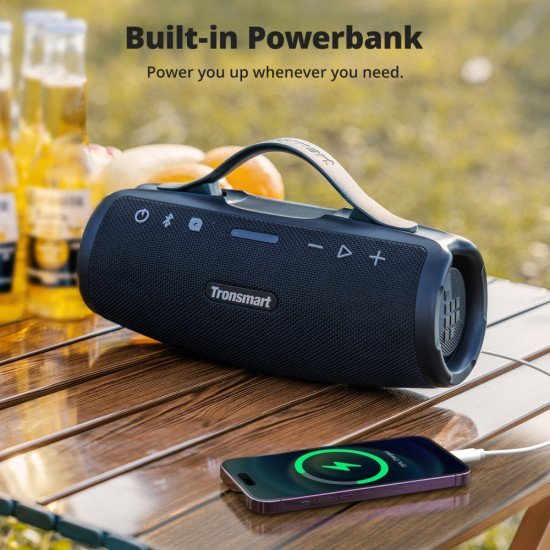 Tronsmart Φορητό Ηχείο Mirtune S100, 50W, Bluetooth, 8000Mah, Ipx7, Μαύρο Tronsmart Φορητό Ηχείο Mirtune S100, 50W, Bluetooth, 8000Mah, Ipx7, Μαύρο