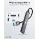 Goobay Usb Hub 74456, 4X Θυρών, Usb 3.2, 5Gbps, Usb Σύνδεση, Γκρι