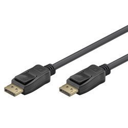 Goobay Καλώδιο Displayport 74759, Vesa Certified, 16K/60Hz, 80 Gbps, 1M, Μαύρο Goobay Καλώδιο Displayport 74759, Vesa Certified, 16K/60Hz, 80 Gbps, 1M, Μαύρο