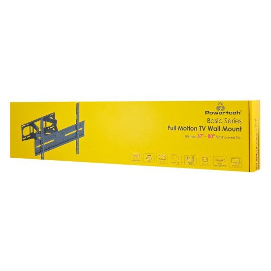 Powertech Επιτοίχια Βάση Pt-1389 Για Τηλεόραση 37-80", Full Motion, 40Kg Powertech Επιτοίχια Βάση Pt-1389 Για Τηλεόραση 37-80", Full Motion, 40Kg