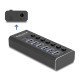 Delock Usb Hub 64326 Με Διακόπτες, 7X Θυρών, 10Gbps, Usb/Usb-C Σύνδεση, Μαύρο Delock Usb Hub 64326 Με Διακόπτες, 7X Θυρών, 10Gbps, Usb/Usb-C Σύνδεση, Μαύρο