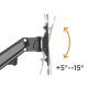 Brateck Επιτοίχια Βάση Lda33-222 Για Τηλεόραση 23-43" Έως 23Kg, Full Motion Brateck Επιτοίχια Βάση Lda33-222 Για Τηλεόραση 23-43" Έως 23Kg, Full Motion