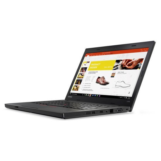 Lenovo Laptop Thinkpad L470, Refurbished Grade A, I5-6200U, 8/256Gb Ssd, 14", Cam, Hd Graphics 520, Freedos Lenovo Laptop Thinkpad L470, Refurbished Grade A, I5-6200U, 8/256Gb Ssd, 14", Cam, Hd Graphics 520, Freedos