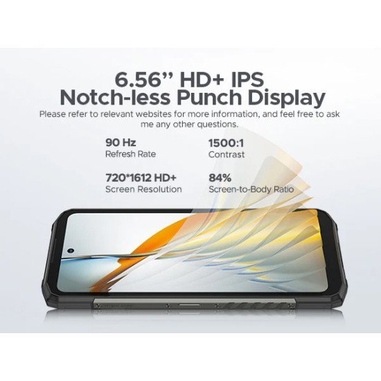 Doogee Smartphone Fire 6, 6.56", 6/256Gb, 10400Mah, Ip68/Ip69K, Μαύρο Doogee Smartphone Fire 6, 6.56", 6/256Gb, 10400Mah, Ip68/Ip69K, Μαύρο