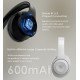 Doqaus Headphones Design 2, Ασύρματα & Ενσύρματα, Φ40Mm, 600Mah, Μαύρα