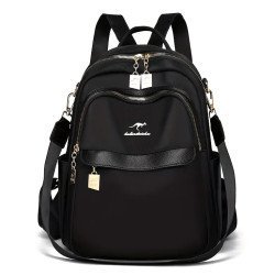 Balidaishu Γυναικεία Τσάντα Πλάτης Lbag-0031, Μαύρη