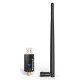 Powertech Ασύρματος Usb Αντάπτορας Δικτύου Pt-1386, 900Mbps Wifi 6, Bluetooth 5.3
