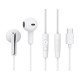 Celebrat Earphones Με Μικρόφωνο G37, Usb-C Σύνδεση, 14.2Mm, 1.2M, Λευκά Celebrat Earphones Με Μικρόφωνο G37, Usb-C Σύνδεση, 14.2Mm, 1.2M, Λευκά
