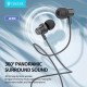 Celebrat Earphones Με Μικρόφωνο G38, Usb-C Σύνδεση, 10Mm, 1.2M, Μαύρα Celebrat Earphones Με Μικρόφωνο G38, Usb-C Σύνδεση, 10Mm, 1.2M, Μαύρα