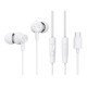 Celebrat Earphones Με Μικρόφωνο G38, Usb-C Σύνδεση, 10Mm, 1.2M, Λευκά Celebrat Earphones Με Μικρόφωνο G38, Usb-C Σύνδεση, 10Mm, 1.2M, Λευκά