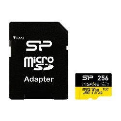 Silicon Power Κάρτα Μνήμης Microsdxc Inspire, 256Gb, Uhs-I U3 A1 V30 Silicon Power Κάρτα Μνήμης Microsdxc Inspire, 256Gb, Uhs-I U3 A1 V30