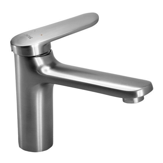 Bruno Μπαταρία Νιπτήρα M11570-235C, Αναμεικτική, Ασημί