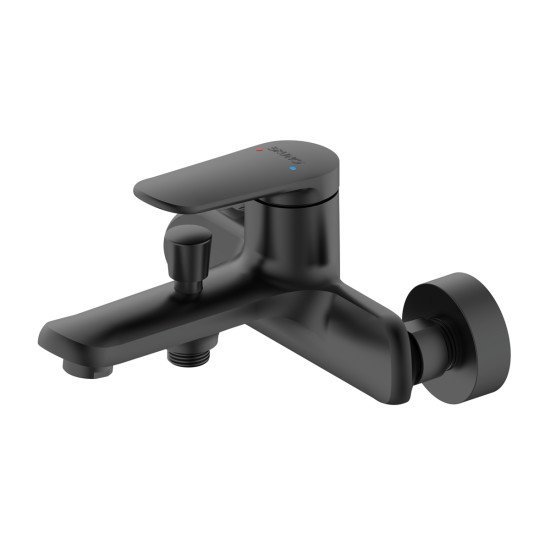 Bruno Μπαταρία Τοίχου Μπάνιου M31570-235H, Αναμεικτική, Μαύρη Bruno Μπαταρία Τοίχου Μπάνιου M31570-235H, Αναμεικτική, Μαύρη