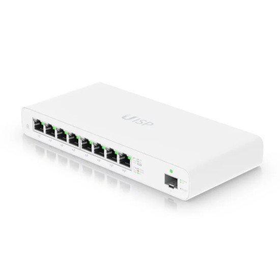 Ubiquiti Router Uisp-R, 8X Gigabit Ethernet Θύρες, 1000Mbps, Poe 30W