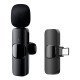 Apexel Ασύρματο Μικρόφωνο Apl-Mic003, Usb-C, 2.4Ghz, Μαύρο Apexel Ασύρματο Μικρόφωνο Apl-Mic003, Usb-C, 2.4Ghz, Μαύρο