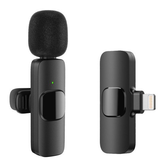 Apexel Ασύρματο Μικρόφωνο Apl-Mic004, Lightning, 2.4Ghz, Μαύρο Apexel Ασύρματο Μικρόφωνο Apl-Mic004, Lightning, 2.4Ghz, Μαύρο