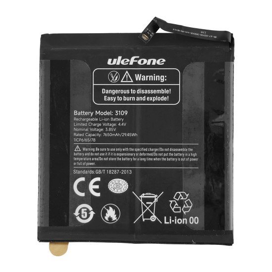 Ulefone Μπαταρία Για Tablet Armor Pad/Armor Pad Lite/Pad Pro Ulefone Μπαταρία Για Tablet Armor Pad/Armor Pad Lite/Pad Pro