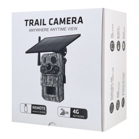 Sectec Smart Ηλιακή Κάμερα Κυνηγού St-Hc809, 3Mp, 4G, Pir, Sd, Ip66 Sectec Smart Ηλιακή Κάμερα Κυνηγού St-Hc809, 3Mp, 4G, Pir, Sd, Ip66