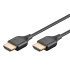 Goobay Καλώδιο Hdmi 75299 Με Ethernet, Slim, 8K/60Hz, 48 Gbps, 2M, Μαύρο