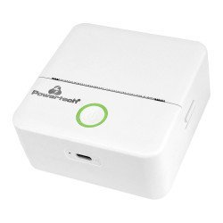 Powertech Smart Θερμικός Εκτυπωτής Φωτογραφιών & Σχεδίων Pt-1420, 200Dpi, Bluetooth, Λευκός