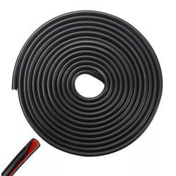 Προστατευτικό Πόρτας Αυτοκινήτου Ag679F, Αυτοκόλλητο, 5M, Μαύρο