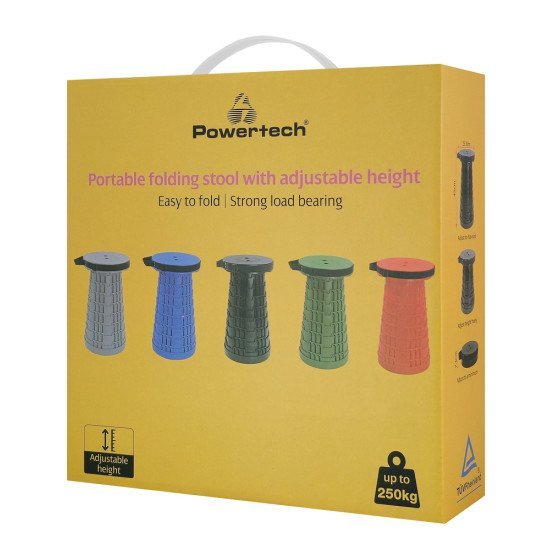 Powertech Πτυσσόμενο Καρεκλάκι Huh-0233, Αντοχή Έως 250Kg, 25.5X45Cm, Κόκκινο Powertech Πτυσσόμενο Καρεκλάκι Huh-0233, Αντοχή Έως 250Kg, 25.5X45Cm, Κόκκινο