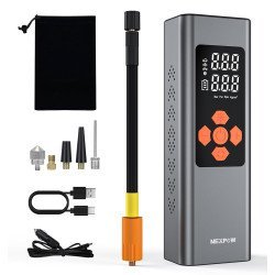Nexpow Συμπιεστής Αέρος Αυτοκινήτου Ms22C-003 Με Φακό, 7500Mah, 150Psi