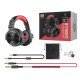 Oneodio Headset Studio Pro 10, 6.35Mm & 3.5Mm Σύνδεση, Hi-Res, 50Mm, Μαύρο/Κόκκινο Oneodio Headset Studio Pro 10, 6.35Mm & 3.5Mm Σύνδεση, Hi-Res, 50Mm, Μαύρο/Κόκκινο