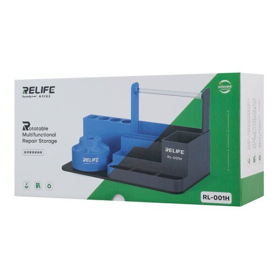 Relife Βάση Εργαλείων Για Επισκευές Κινητών Rl-001H, 25.5X13X14.3Cm, Μπλε Relife Βάση Εργαλείων Για Επισκευές Κινητών Rl-001H, 25.5X13X14.3Cm, Μπλε