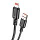 Kakusiga Καλώδιο Lightning Σε Usb Ksc-982, 3A, 480Mbps, 1M, Μαύρο Kakusiga Καλώδιο Lightning Σε Usb Ksc-982, 3A, 480Mbps, 1M, Μαύρο