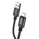 Kakusiga Καλώδιο Lightning Σε Usb Ksc-970, 3A, 480Mbps, 1M, Μαύρο Kakusiga Καλώδιο Lightning Σε Usb Ksc-970, 3A, 480Mbps, 1M, Μαύρο