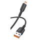 Kakusiga Καλώδιο Lightning Σε Usb Ksc-805, 2.4A, 480Mbps, 1M, Μαύρο Kakusiga Καλώδιο Lightning Σε Usb Ksc-805, 2.4A, 480Mbps, 1M, Μαύρο