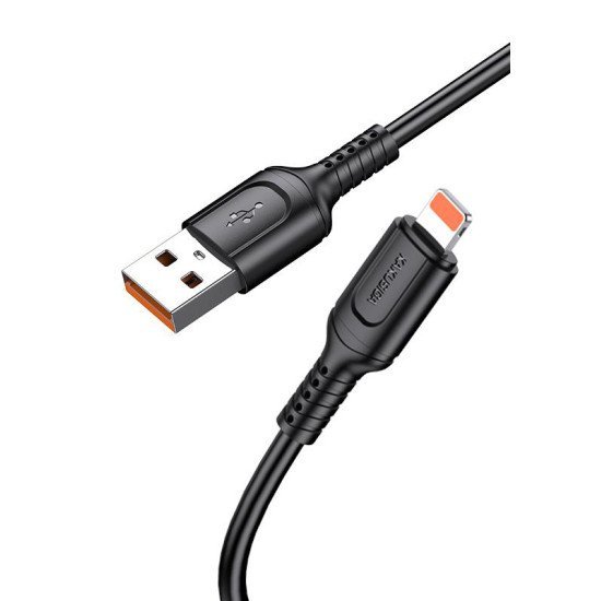 Kakusiga Καλώδιο Lightning Σε Usb Ksc-805, 2.4A, 480Mbps, 1M, Μαύρο Kakusiga Καλώδιο Lightning Σε Usb Ksc-805, 2.4A, 480Mbps, 1M, Μαύρο