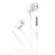 Kakusiga Earphones Με Μικρόφωνο Ksc-1303, 3.5Mm Σύνδεση, 10Mm, 1.1M, Λευκά Kakusiga Earphones Με Μικρόφωνο Ksc-1303, 3.5Mm Σύνδεση, 10Mm, 1.1M, Λευκά
