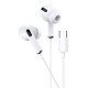 Kakusiga Earphones Με Μικρόφωνο Ksc-727, Usb-C Σύνδεση, 14.2Mm, 1.2M, Λευκά Kakusiga Earphones Με Μικρόφωνο Ksc-727, Usb-C Σύνδεση, 14.2Mm, 1.2M, Λευκά