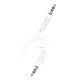 Kakusiga Καλώδιο Ήχου 3.5Mm Ksc-893, Aux, 1M, Λευκό Kakusiga Καλώδιο Ήχου 3.5Mm Ksc-893, Aux, 1M, Λευκό