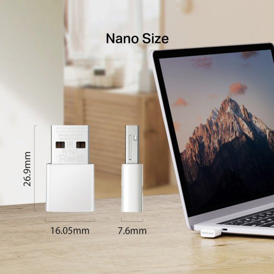 Mercusys Ασύρματος Usb Αντάπτορας Δικτύου Ma30N, Ac1300, Ver 1.0 Mercusys Ασύρματος Usb Αντάπτορας Δικτύου Ma30N, Ac1300, Ver 1.0
