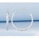 Bamoer Σκουλαρίκια Κρίκοι Bse1178-L, Ασήμι 925, 2.6Cm, Ασημί Bamoer Σκουλαρίκια Κρίκοι Bse1178-L, Ασήμι 925, 2.6Cm, Ασημί