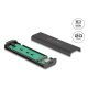 Delock Θήκη Για M.2 Nvme Pcie/Sata Ssd 42031, 20Gbps, Tool Free, Μαύρη Delock Θήκη Για M.2 Nvme Pcie/Sata Ssd 42031, 20Gbps, Tool Free, Μαύρη