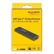 Delock Θήκη Για M.2 Nvme Pcie/Sata Ssd 42031, 20Gbps, Tool Free, Μαύρη Delock Θήκη Για M.2 Nvme Pcie/Sata Ssd 42031, 20Gbps, Tool Free, Μαύρη