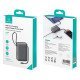 Usams Power Bank Cd228 Με 2X Καλώδια, 2X Θύρες Εξόδου, 10000Mah, 20W, Γκρι Usams Power Bank Cd228 Με 2X Καλώδια, 2X Θύρες Εξόδου, 10000Mah, 20W, Γκρι