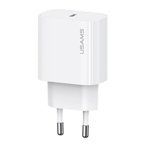 Usams Φορτιστής Τοίχου Cc226, Usb-C, 20W, Λευκός Usams Φορτιστής Τοίχου Cc226, Usb-C, 20W, Λευκός