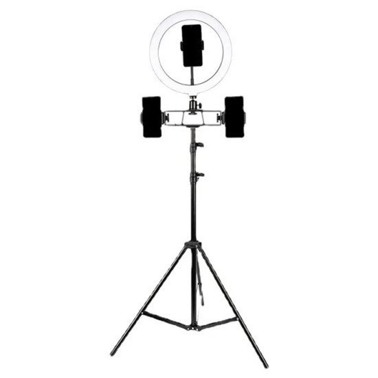 Φωτιστικό Δαχτυλίδι Led Zd67D Με Τρίποδα, Φ30Cm, 11W, Rgb Φωτιστικό Δαχτυλίδι Led Zd67D Με Τρίποδα, Φ30Cm, 11W, Rgb