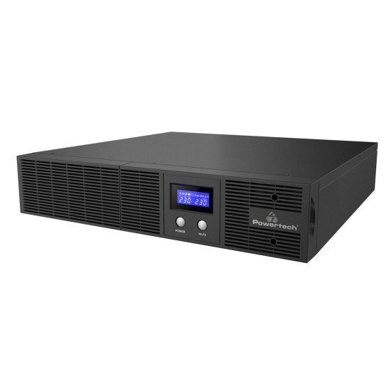 Powertech Ups Line Interactive Pt-1409 Για Rack 2U, Με Οθόνη, 3000Va/2100W, 8X Dc Output Powertech Ups Line Interactive Pt-1409 Για Rack 2U, Με Οθόνη, 3000Va/2100W, 8X Dc Output