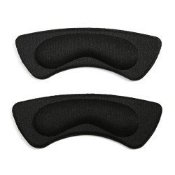 Αφρώδες Μαξιλαράκια Φτέρνας Για Τακούνια Ag889A, 1 Ζεύγος, Μαύρο