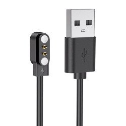 Zeblaze Usb Καλώδιο Φόρτισης Για Smartwatch Ares Gps, Μαύρο