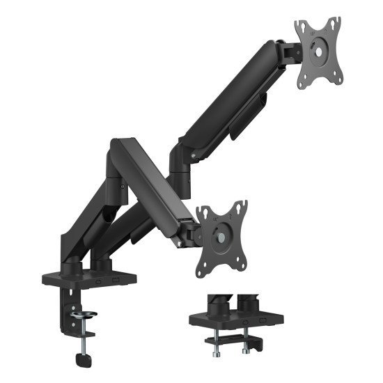 Powertech Βάση Γραφείου Για 2X Οθόνες Pt-1425, 17-32", Έως 9Kg Powertech Βάση Γραφείου Για 2X Οθόνες Pt-1425, 17-32", Έως 9Kg