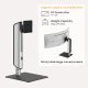 Brateck Βάση Γραφείου Οθόνης Ldt70-T01, 17-49", Έως 18Kg, Heavy Duty Brateck Βάση Γραφείου Οθόνης Ldt70-T01, 17-49", Έως 18Kg, Heavy Duty
