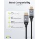 Goobay Καλώδιο Hdmi 2.1 76277 Με Ethernet, 8K/60Hz, 48 Gbps, 40M, Μαύρο Goobay Καλώδιο Hdmi 2.1 76277 Με Ethernet, 8K/60Hz, 48 Gbps, 40M, Μαύρο